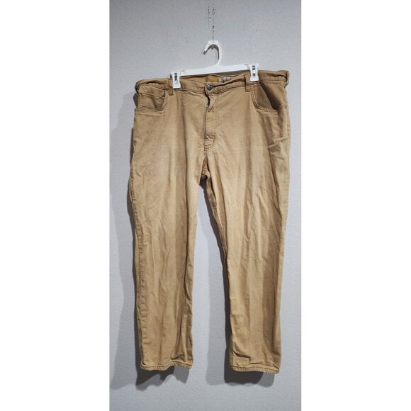 Carhartt Mens Relaxed Fit Tan Casual Pants Size 42X30 - Picture 2 of 16